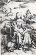 Albrecht Durer The Madonna with the Monkey oil painting picture wholesale